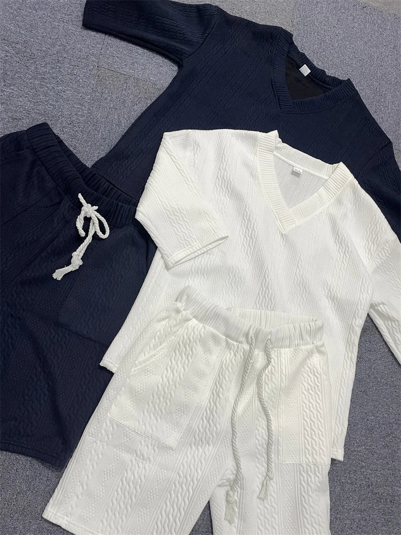 Conjunto Masculino Tricotado de 2 Peças